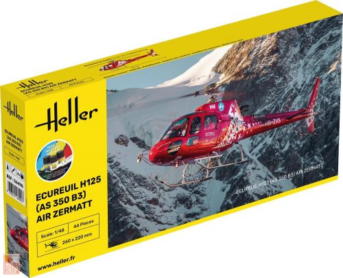 Heller 1:48 STARTER KIT AS350 B3 Ecureuil