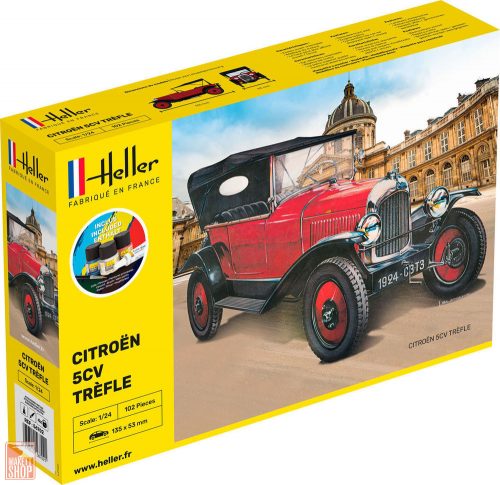 Heller 1:24 STARTER KIT Citroen Trefle