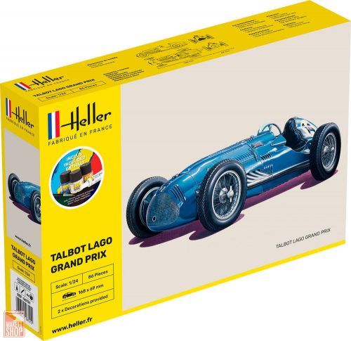 Heller 1:24 STARTER KIT Talbot Lago Grand Prix