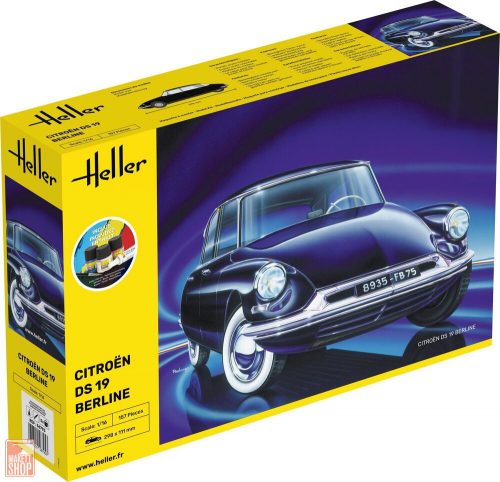 Heller 1:16 STARTER KIT Citroen DS 19