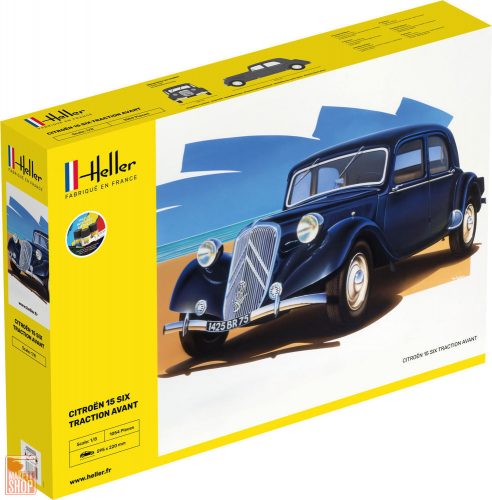 Heller 1:8 STARTER KIT Citroen 15 SIX Traction Avant