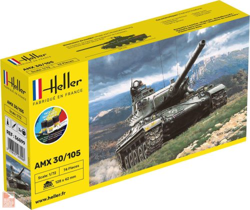 Heller 1:72 STARTER KIT AMX 30/105