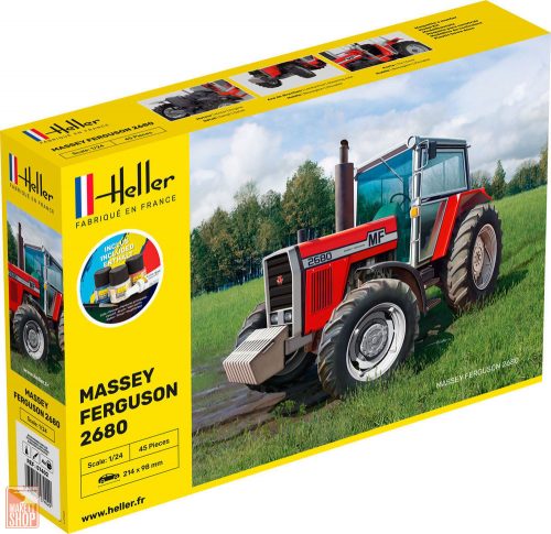 Heller 1:24 STARTER KIT Massey Ferguson 2680