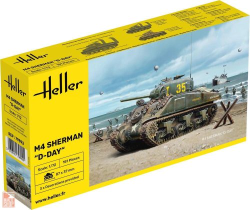 Heller 1:72 M4 Sherman D-Day