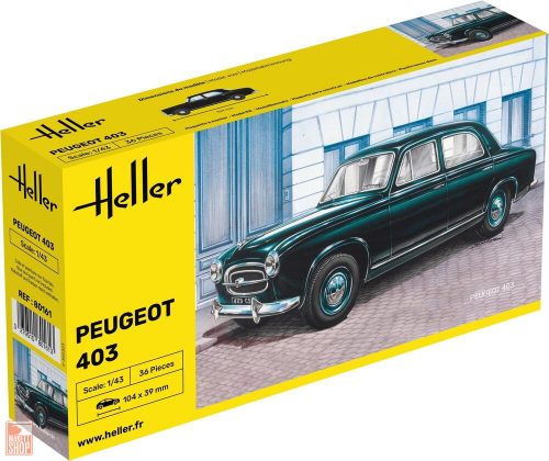 Heller 1:43 Peugeot 403