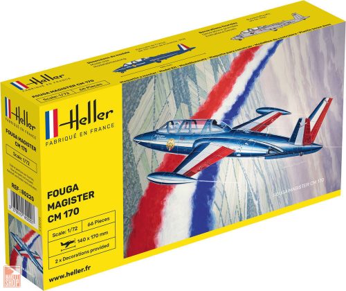 Heller 1:72 Fouga Magister CM 170