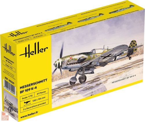 Heller 1:72 Messerschmitt Bf 109 K-4