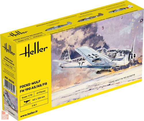 Heller 1:72 FW 190 A5/A8/F8