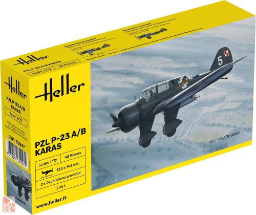 Heller 1:72 PZL 23 Karas