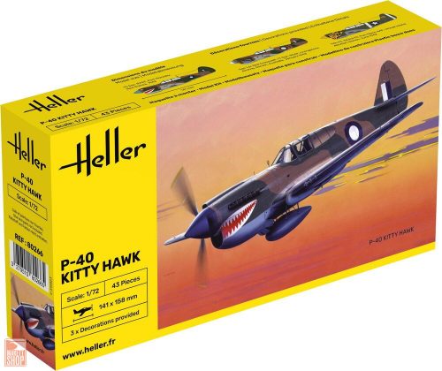 Heller 1:72 P-40 Kitty Hawk