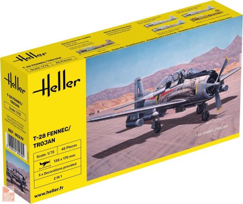 Heller 1:72 T-28 FENNEC / TROJAN