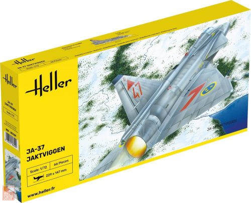 Heller 1:72 Ja-37 Jaktviggen