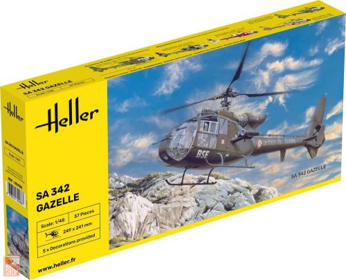 Heller 1:48 SA 342 Gazelle