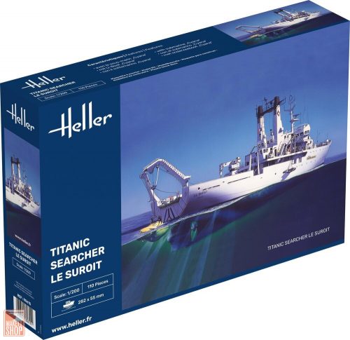 Heller 1:200 Titanic Searcher "Le Suroit"