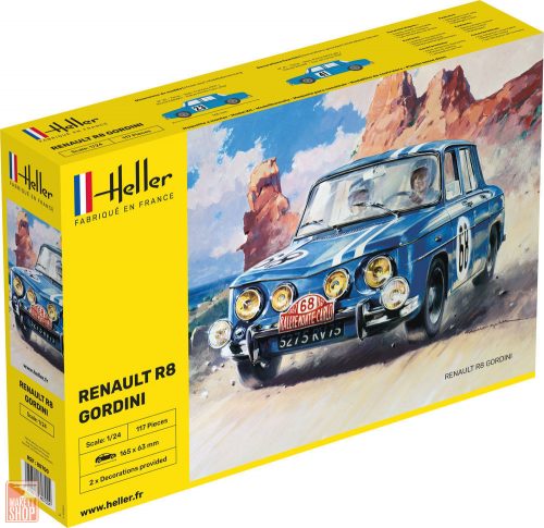 Heller 1:24 Renault R8 Gordini