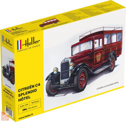 Heller 1:24 Citroen C4 "Splendid Hotel