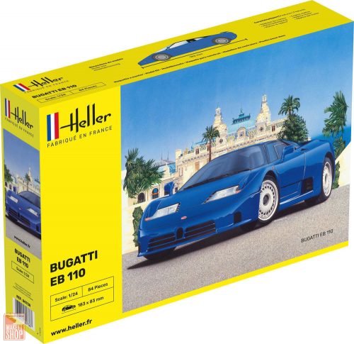 Heller 1:24 BUGATTI EB 110