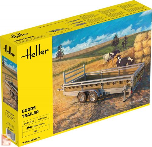 Heller 1:24 Goods Trailer