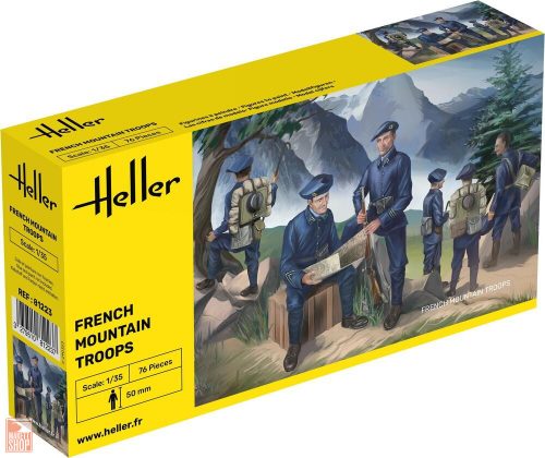 Heller 1:35 French Mountain Troops