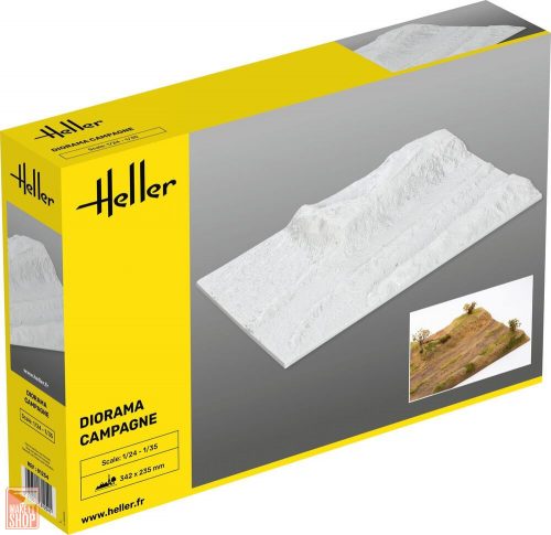 Heller 1:35 Socle Diorama Campagne