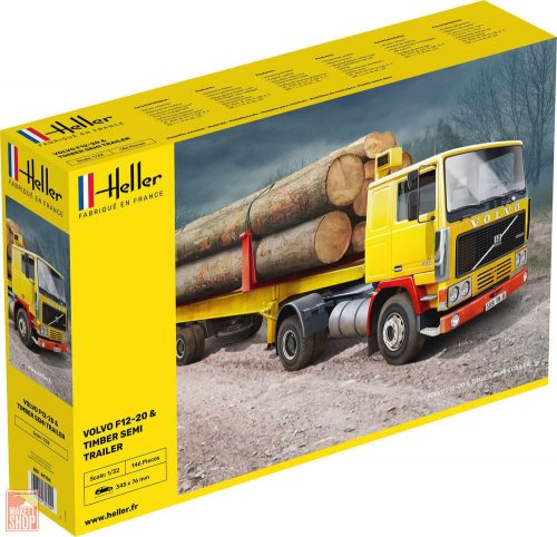 Heller 1:32 F12-20 & Timber Semi Trailer