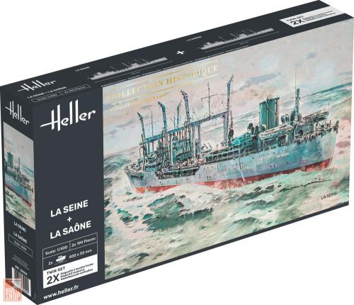 Heller 1:400 LA SEINE + LA SAONE TWINSET