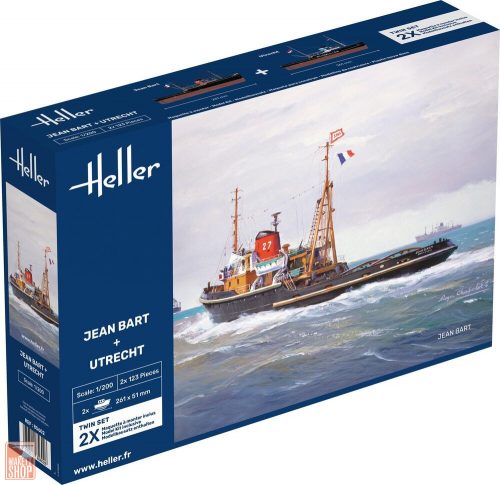 Heller 1:200 JEAN BART + UTRECHT Twinset