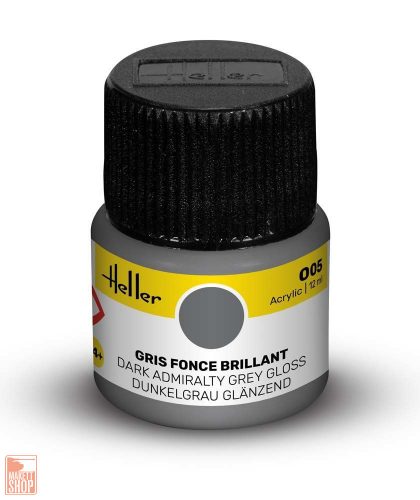 Heller  Peinture Acrylic 005 gris fonce brillant