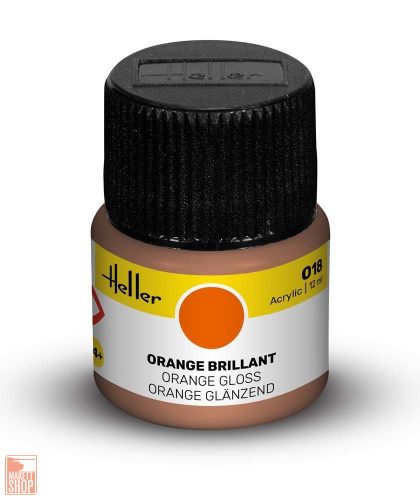 Heller  Peinture Acrylic 018 orange