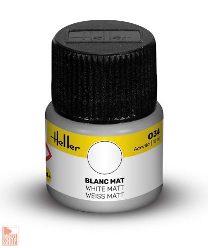 Heller  Peinture Acrylic 034 blanc mat