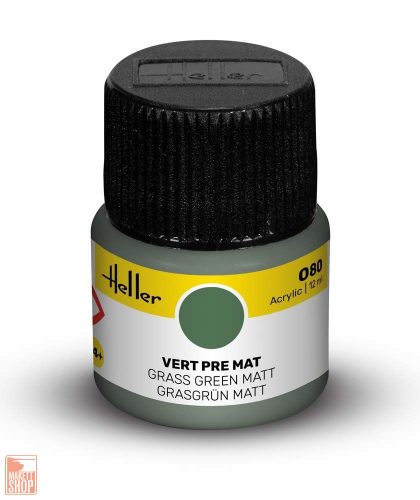 Heller  Peinture Acrylic 080 vert pre mat