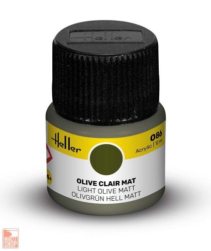 Heller  Peinture Acrylic 086 olive clair mat