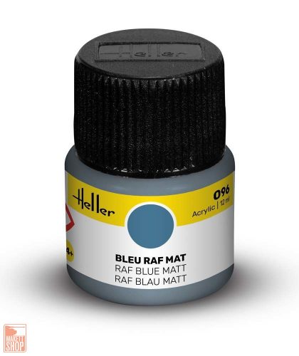 Heller  Peinture Acrylic 096 bleu raf mat