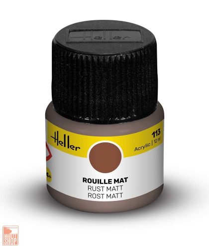 Heller  Peinture Acrylic 113 rouille mat