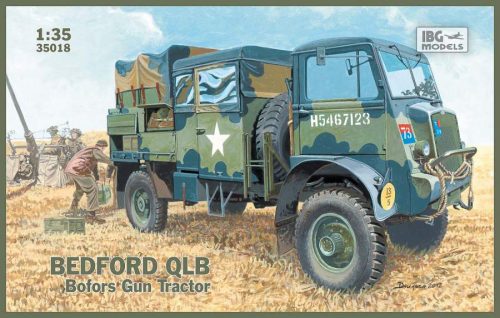 IBG Model 1:35 Bedford QLB Bofors Gun tractor