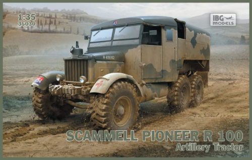 IBG Model 1:35 Scammell Pioneer R 100 Artillery Tractor harcjármű makett