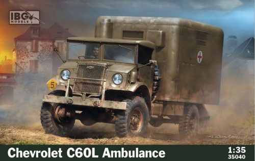 IBG Model IBG35040 1:35 Chevrolet C60L Ambulance