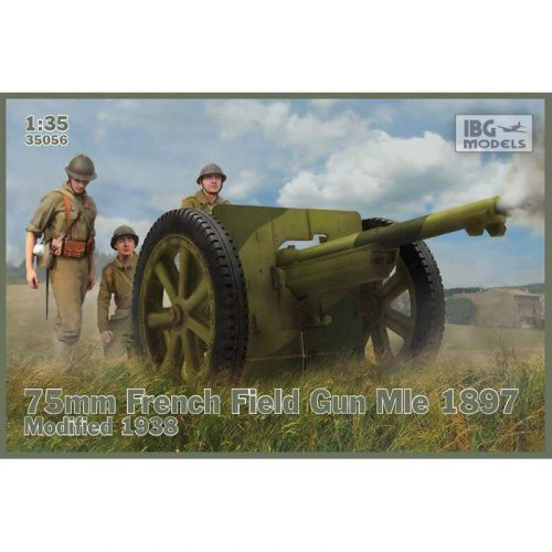 IBG 1:35 75mm French Field Gun Mle 1897 – Modified 1938