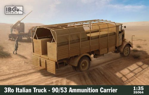 IBG Model 1:35 3Ro Italian Truck-90/53 Ammunition  carrier