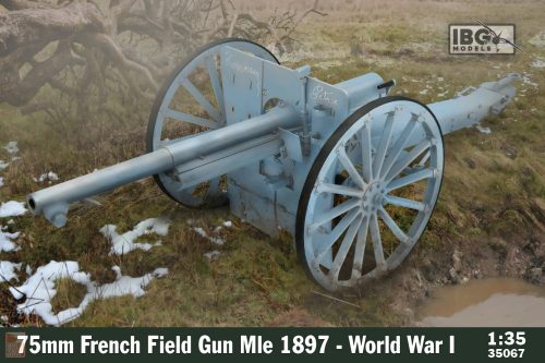 IBG Model IBG35067 1:35 75mm French Field Gun Mle 1897 - World War I