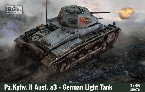 IBG Model IBG35078 1:35 Pz.Kpfw.II Ausf.a3 - German Light Tank