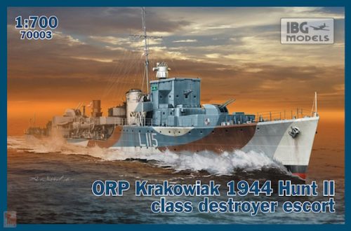 IBG Model IBG70003 1:700 ORP Ślązak 1943 Hunt II class destroyer escort