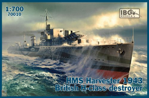 IBG Model IBG70010 1:700 H.M.S. Harvester 1943 British H-class destroyer