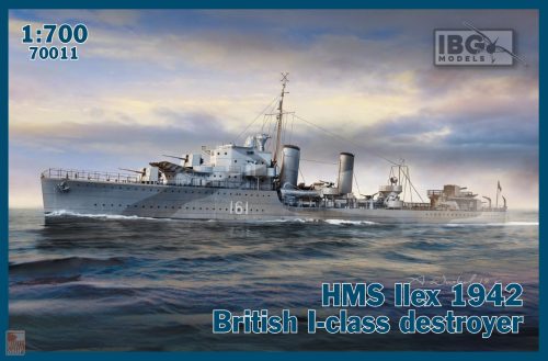 IBG Model IBG70011 1:700 H.M.S. Ilex 1942 British I-class destroyer