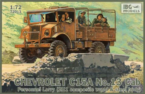 IBG Model 1:72 Chevrolet C15A No.13 Cab Personnel Lorry