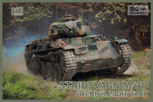 IBG Model 1:72 Stridsvagn m/39 Swedish light tank