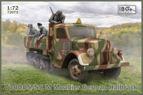 IBG Model 1:72 V3000SS/SM Maultier Cargo halftrack (low cargo bed)