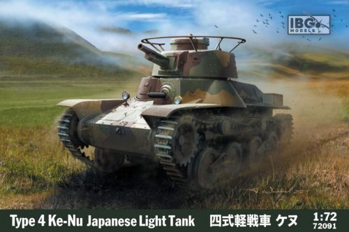 IBG Model 1:72 Type 4 Ke-Nu Japanese Light Tank