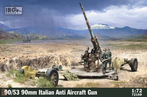 IBG Model IBG72159 1:72 90/53 Italian Anti  Aircraft Gun