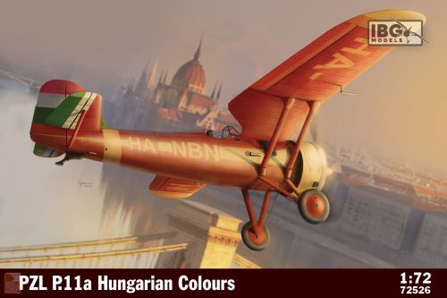 IBG Model IBG72526 1:72 PZL P.11a Hungarian Colours